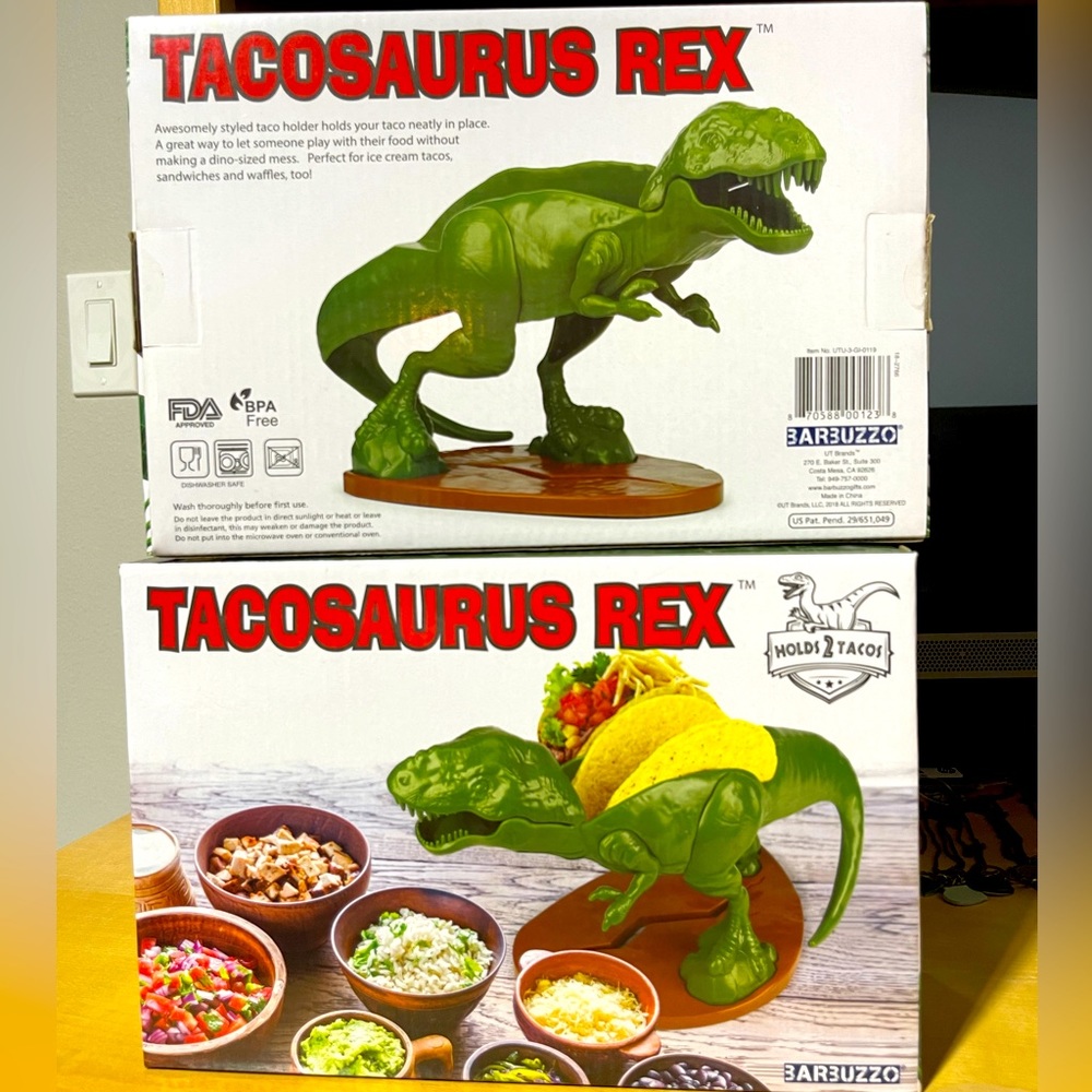 Funwares Tacosaurus T-Rex Taco Stand
